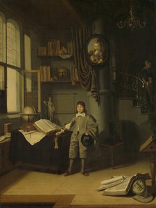 Un Giovane in uno Studio da Adriaen van Gaesbeeck